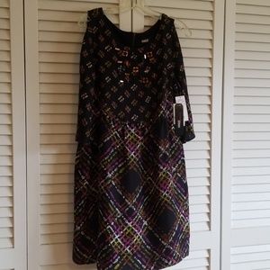Miss sixty  , dress open cut 3/4 sleeves size 8